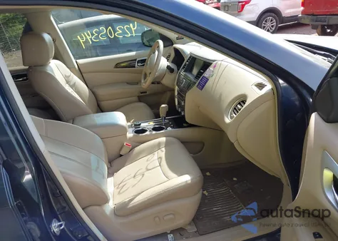 2013 Nissan Pathfinder Platinum z USA, uszkodzony, nr VIN 5N1AR2MM8DC655963